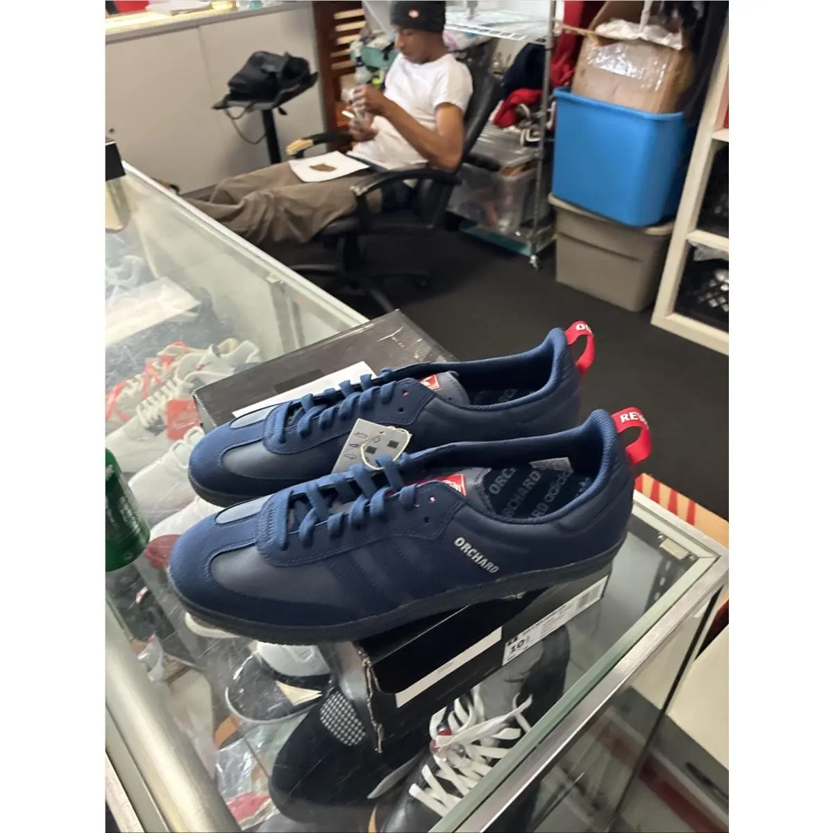 Adidas shoes - adidas Samba - Samba - IG7925 - Blue 10