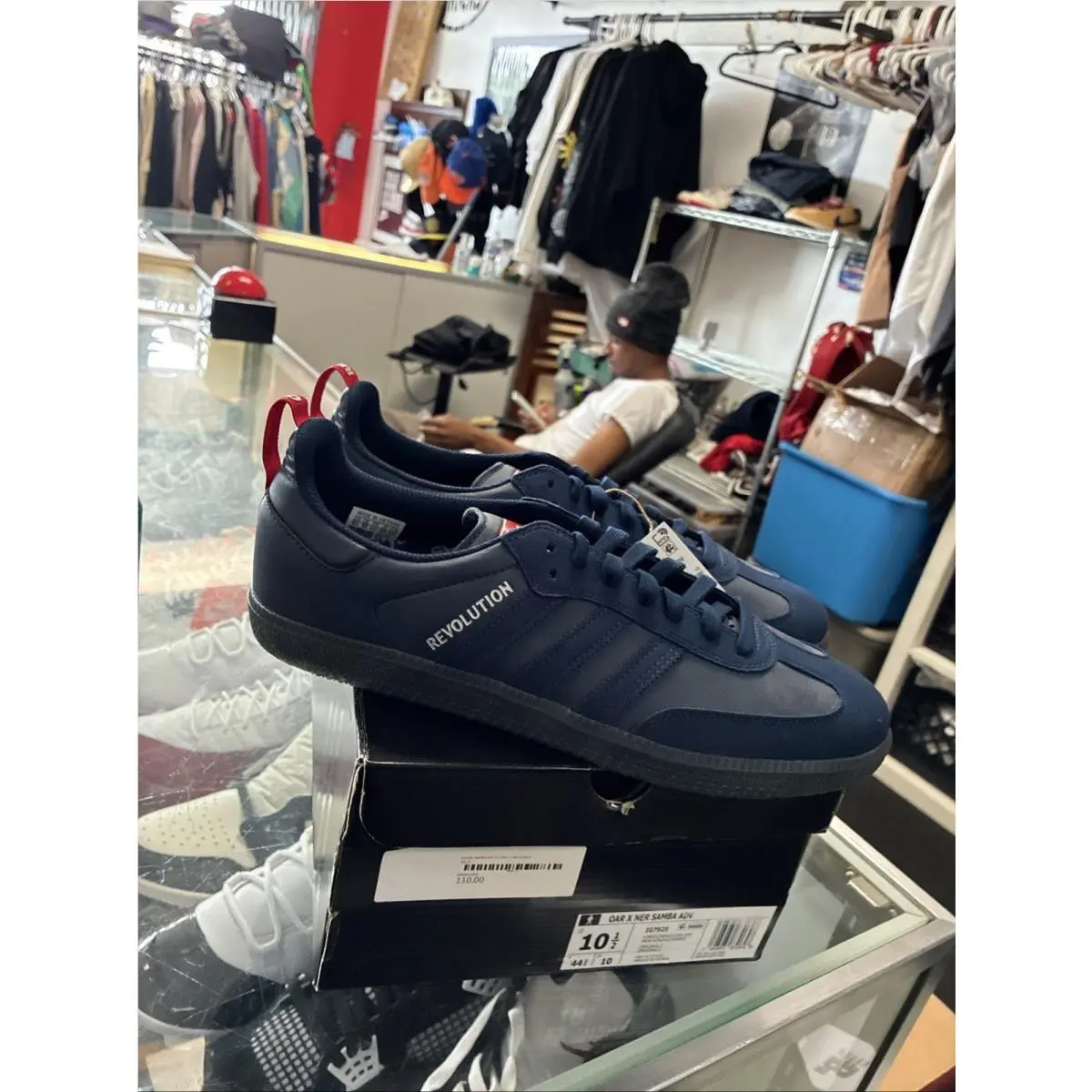 Adidas shoes - adidas Samba - Samba - IG7925 - Blue 1