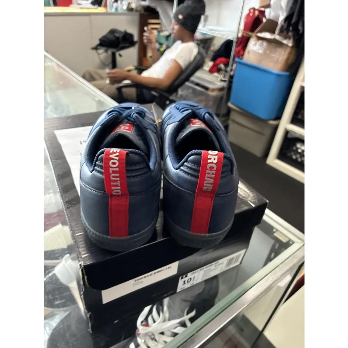 Adidas shoes - adidas Samba - Samba - IG7925 - Blue 4