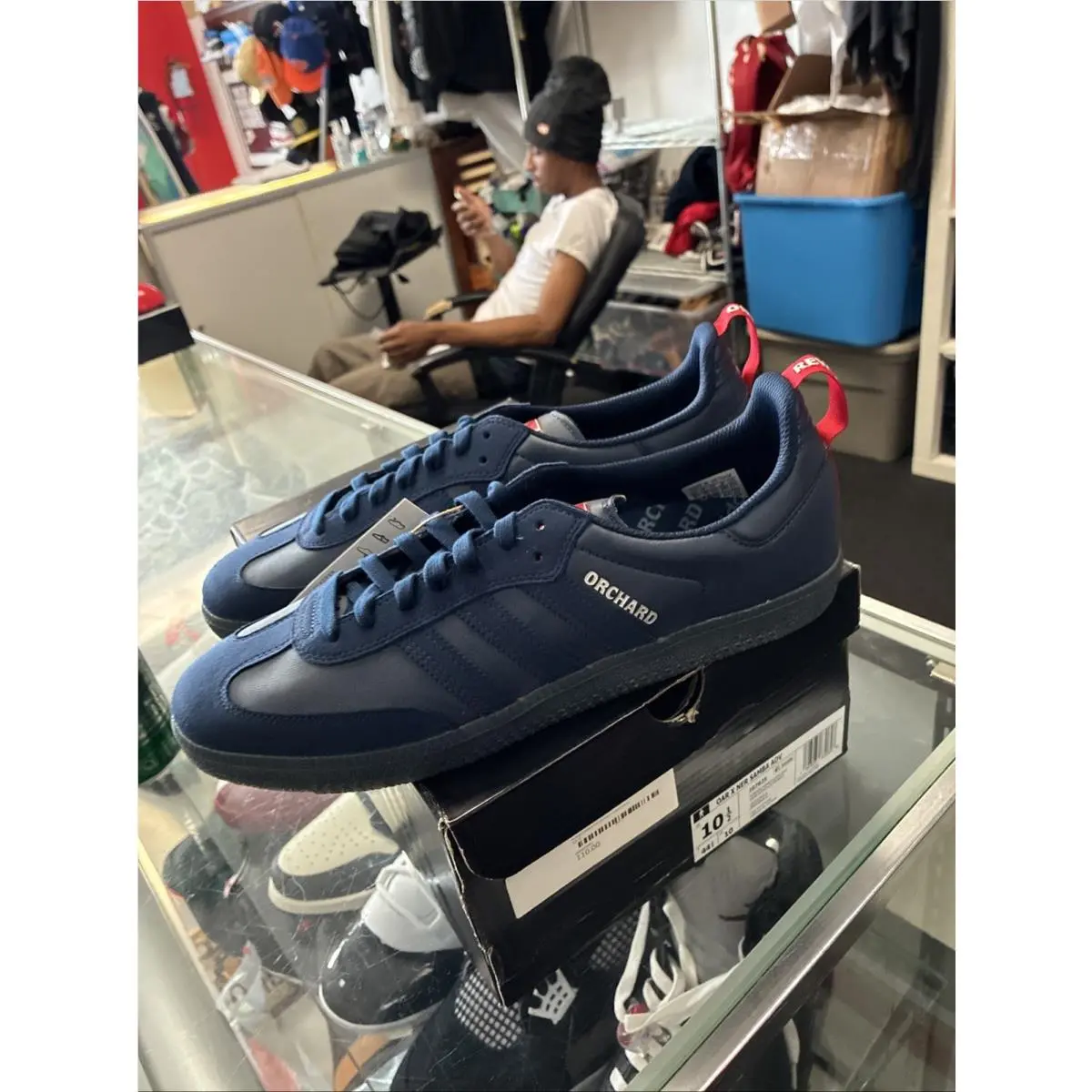 Adidas shoes - adidas Samba - Samba - IG7925 - Blue 6
