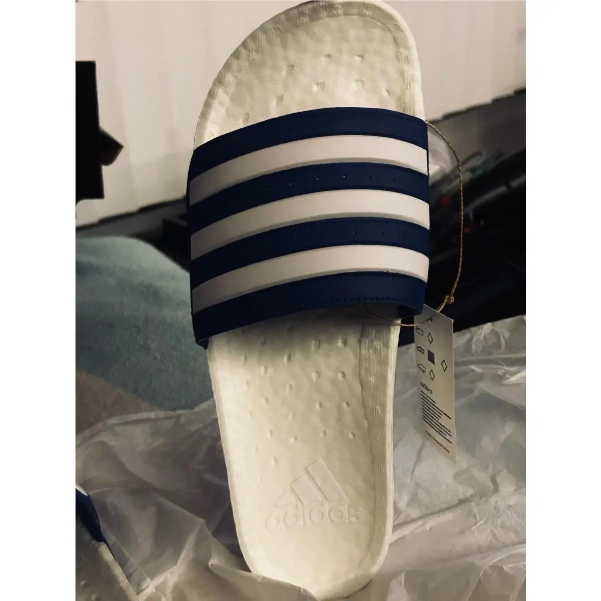 Adidas shoes - Adilette Boost - Adilette Boost - GZ5313 - White 2