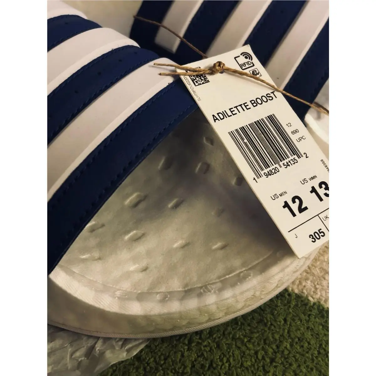 Adidas shoes - Adilette Boost - Adilette Boost - GZ5313 - White 5