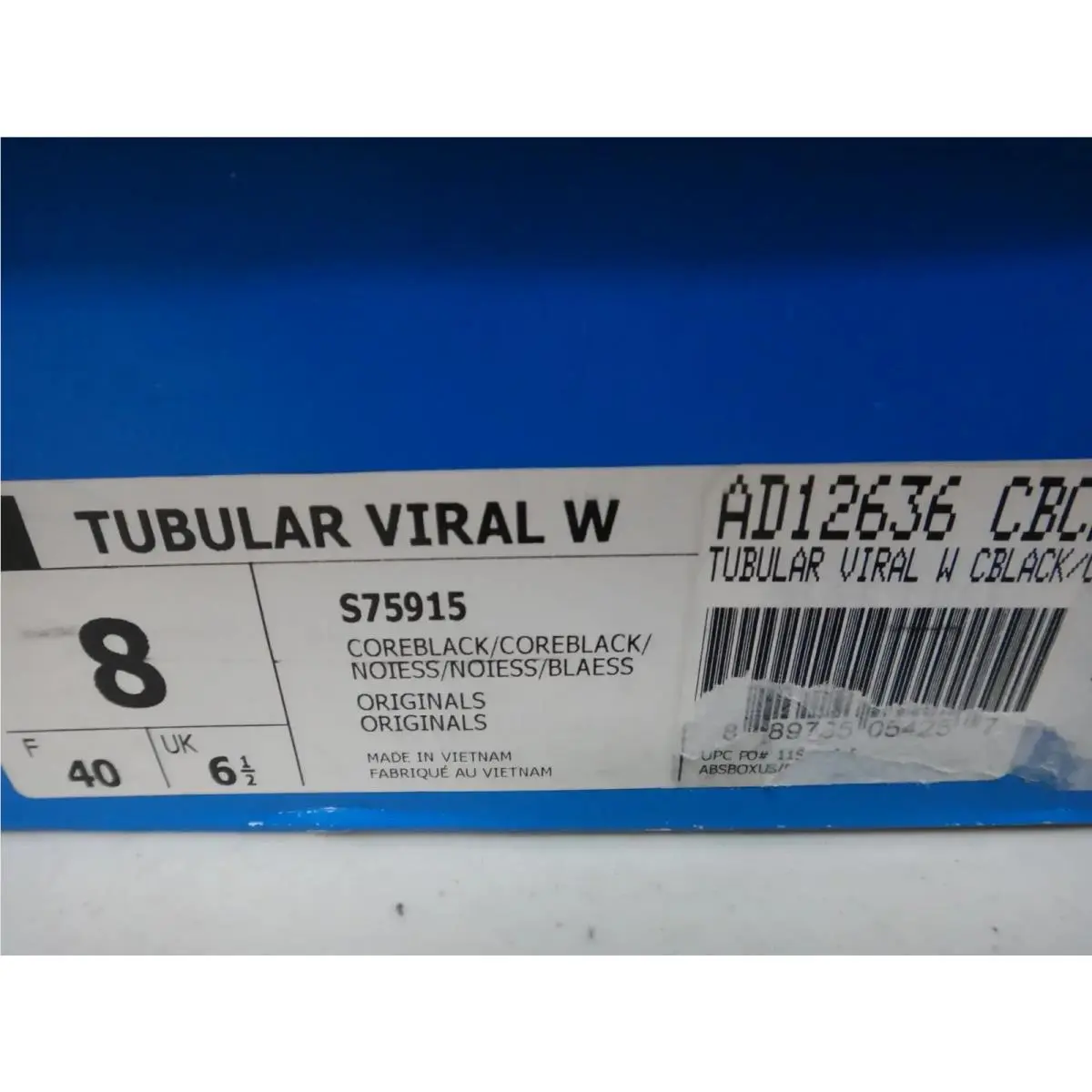 Adidas shoes - Tubular Viral - Tubular Viral - S75915 - Black 1