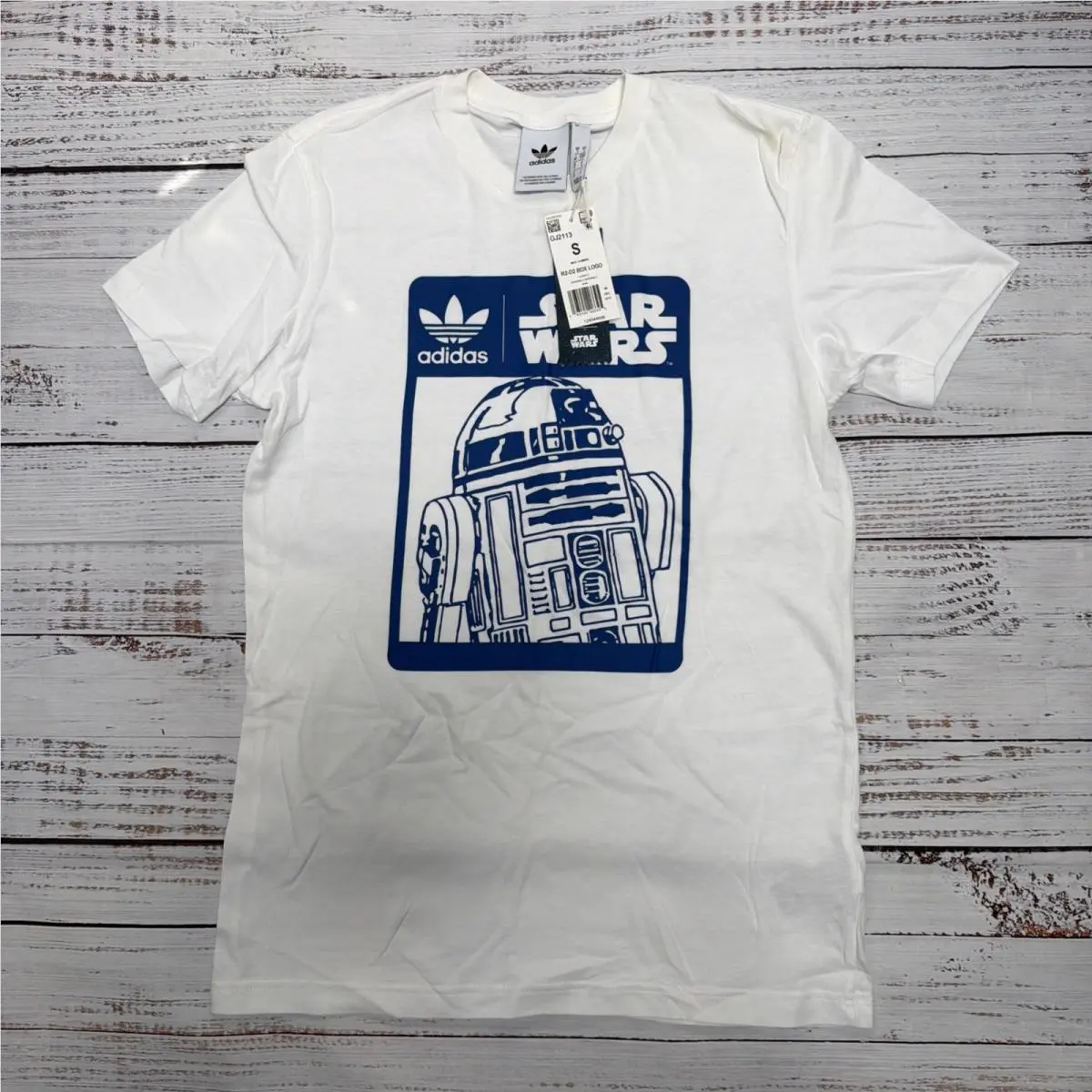 Originals Star Wars R2-D2 Box Logo T-shirt Men`s Womens Small by Adidas
