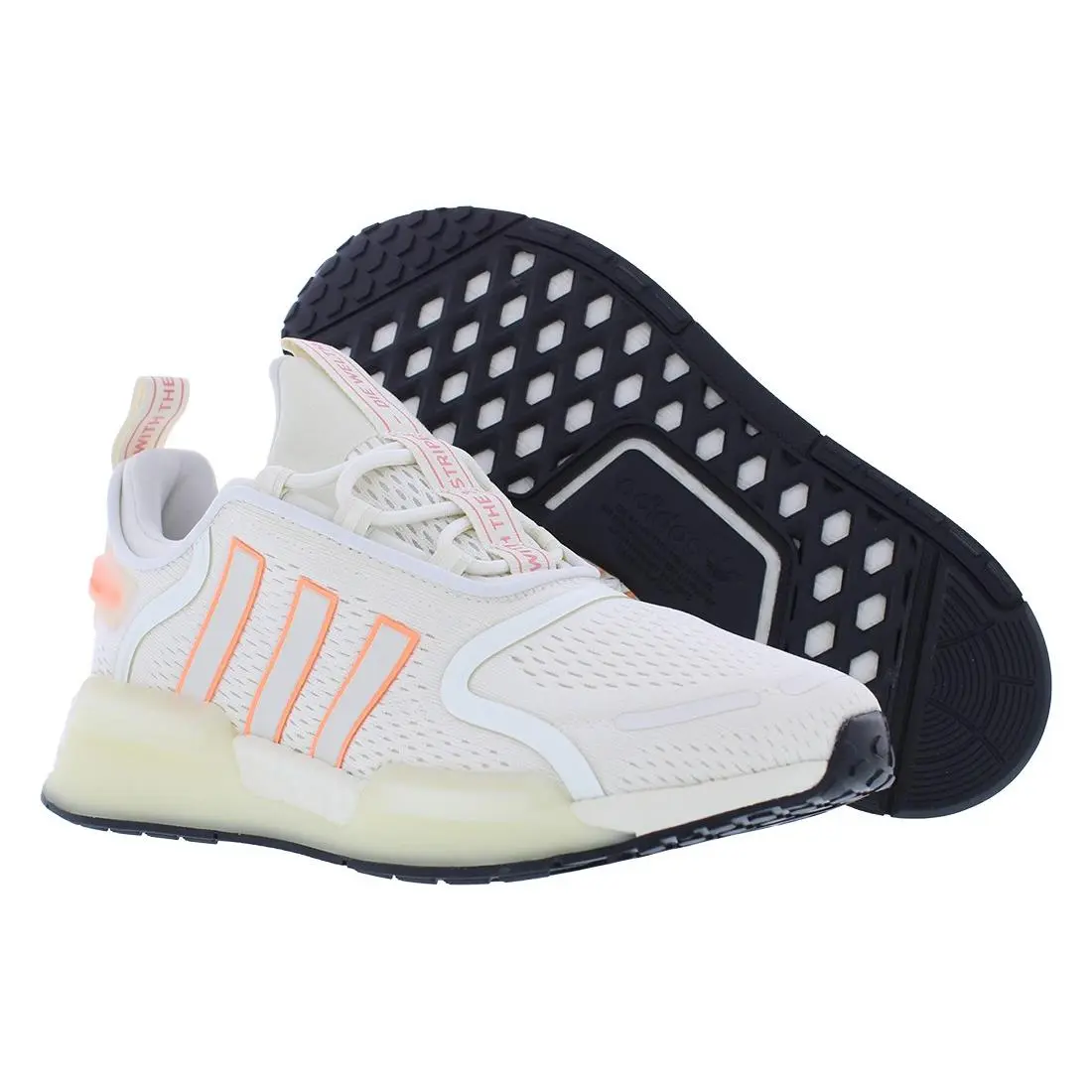 Adidas Nmd V3 Womens Shoes Size 9.5 Color: Off White/beam Orange/super Pop