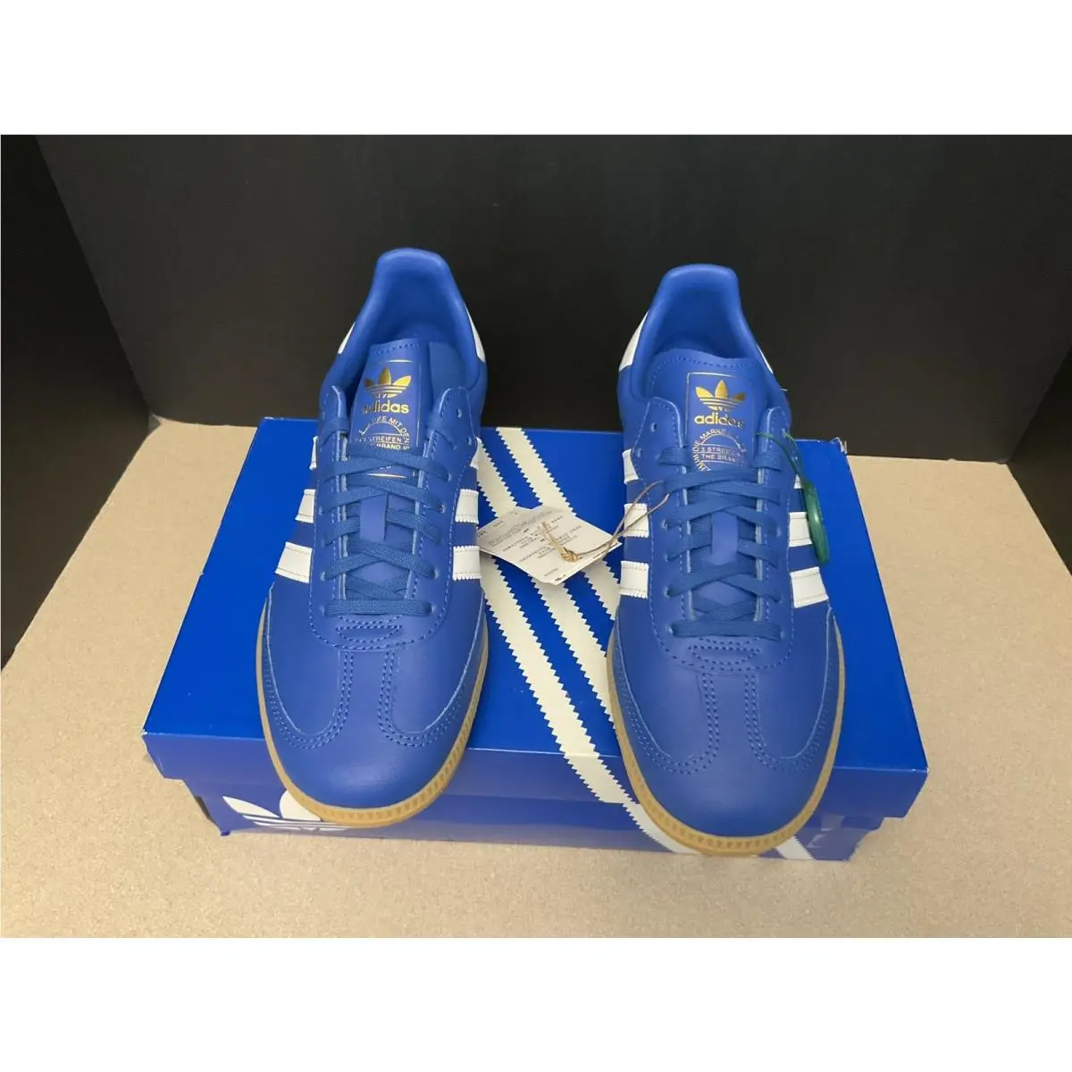 Adidas shoes - Adidas Samba Og - Samba - Blue/White 0