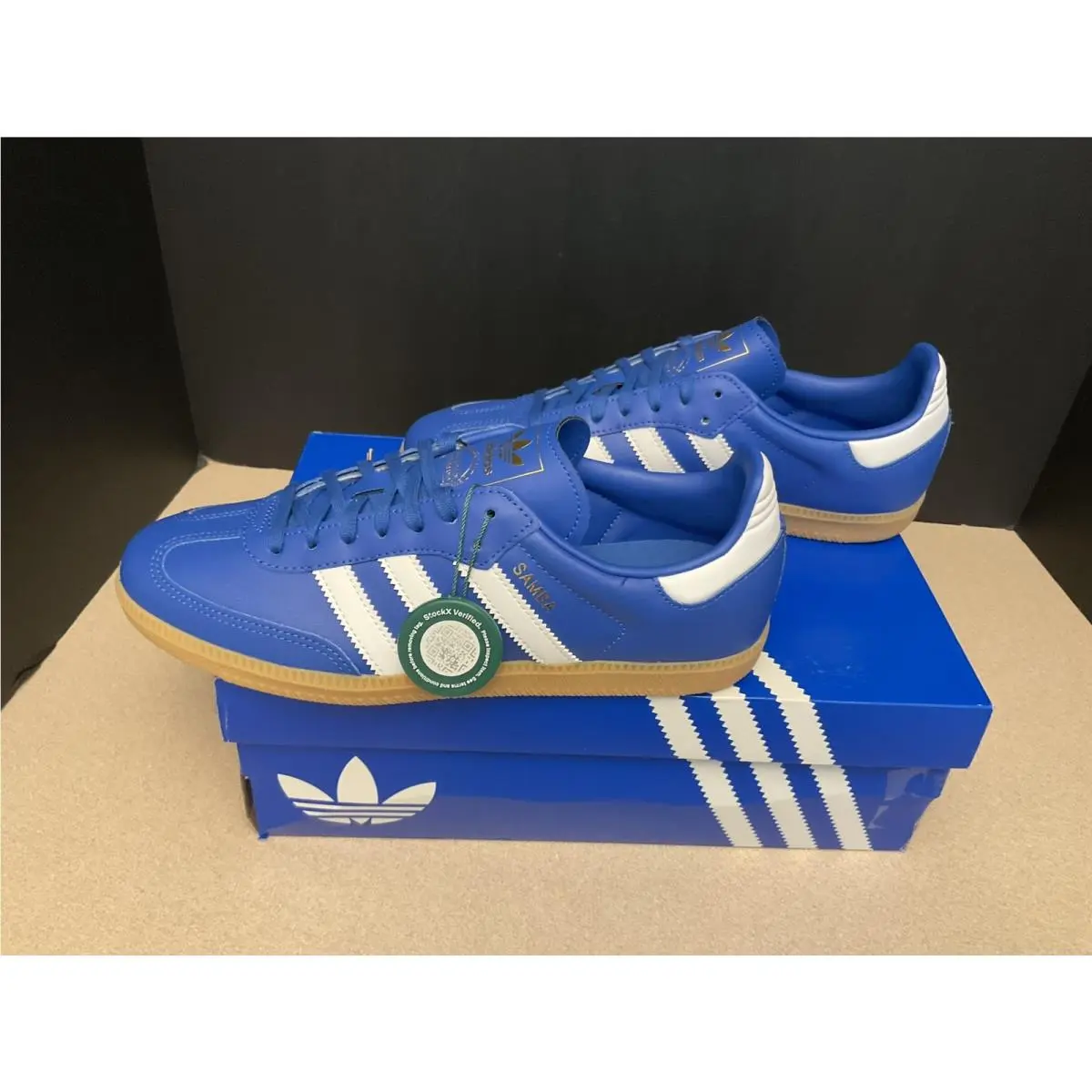 Adidas shoes - Adidas Samba Og - Samba - Blue/White 3
