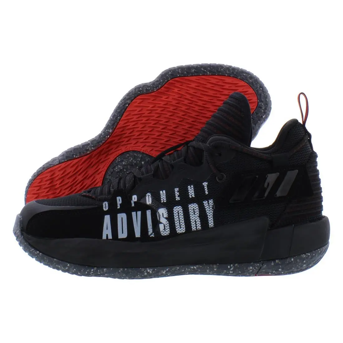 Dame 7 Extply Gca Unisex Shoes Size 6.5 Color: Black/red by Adidas