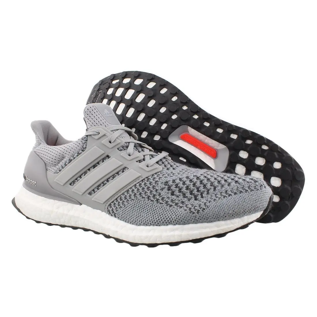Adidas Ultraboost Mens Shoes Size 8 Color: Grey/white