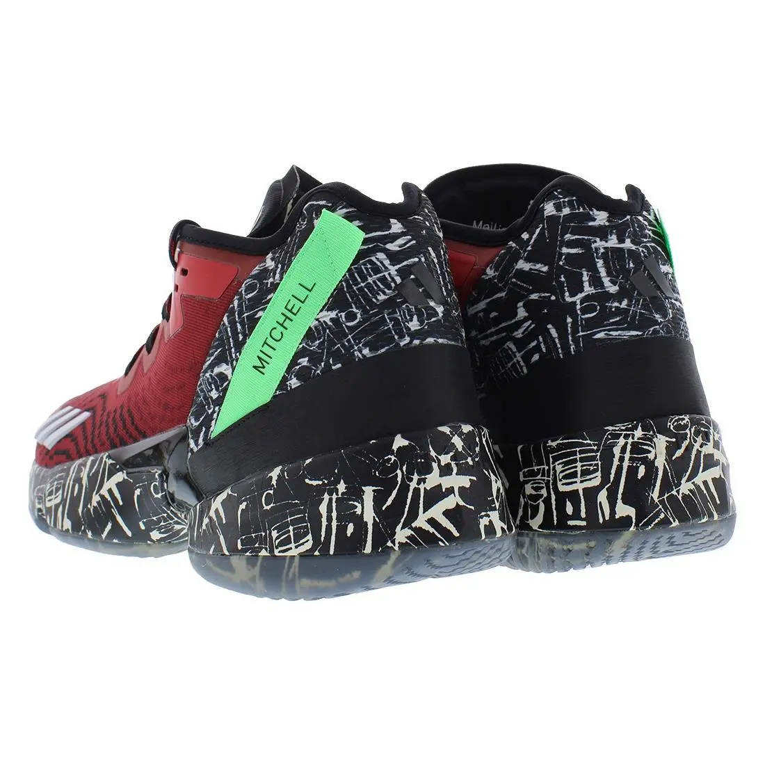 Adidas shoes - adidas D.O.N. Issue #4 - Issue - IF2162 - Red, Full: Better Scarlet/Core Black/Off White (UPC: 196463049950) 2