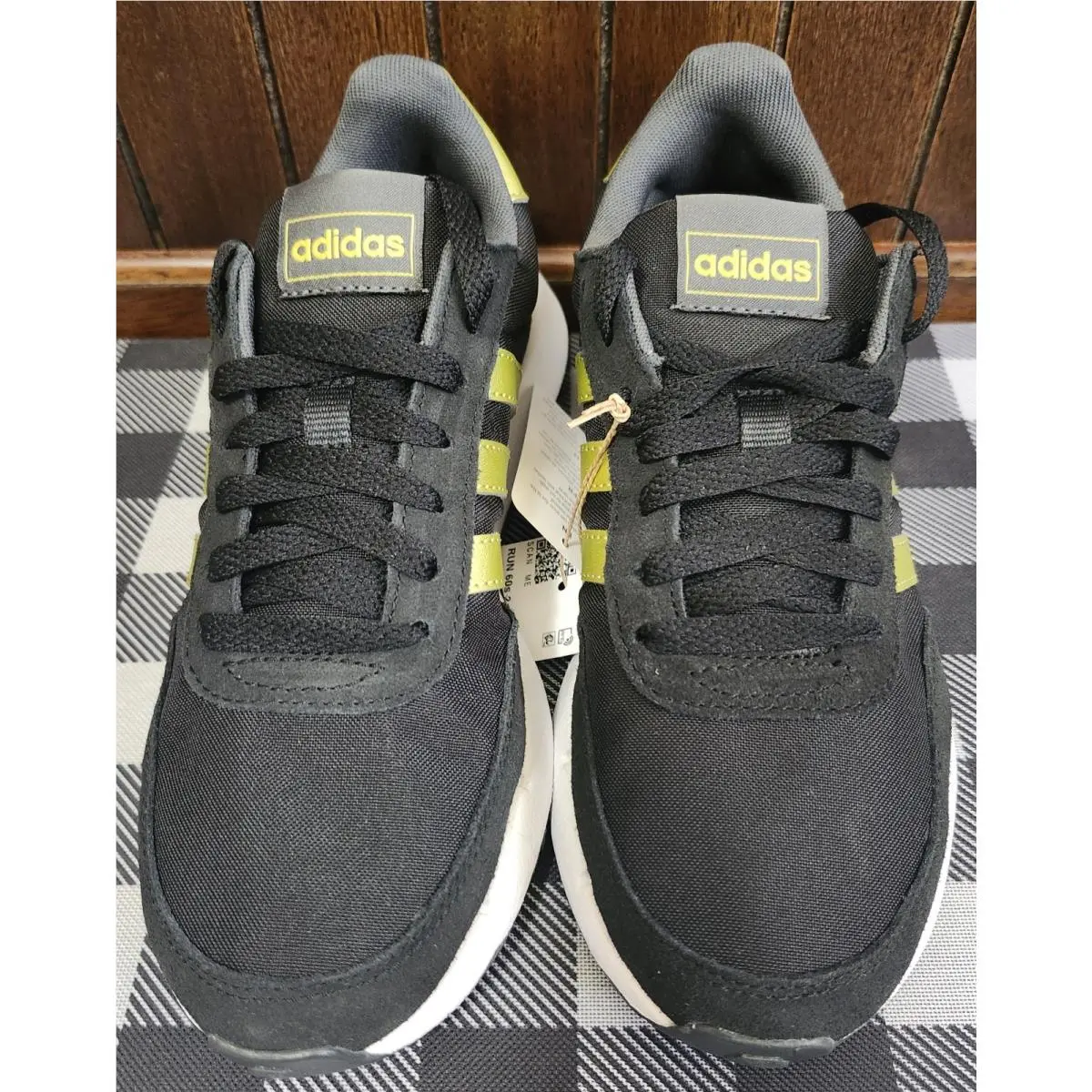 Adidas shoes - BLACK WITH GOLD TRIM 8