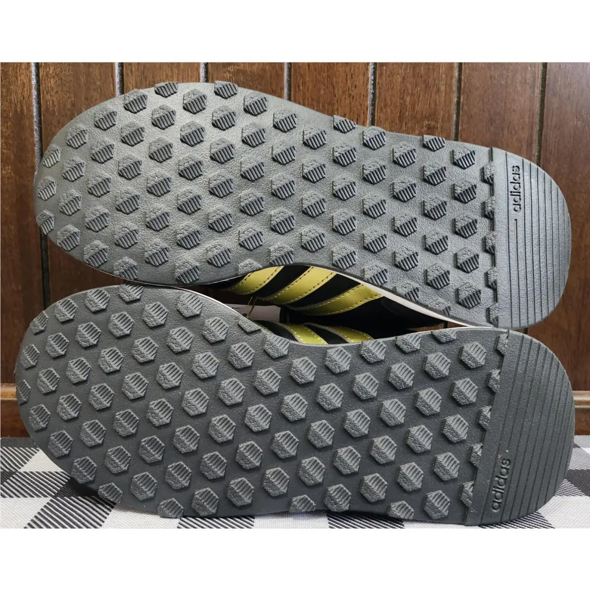 Adidas shoes - BLACK WITH GOLD TRIM 12