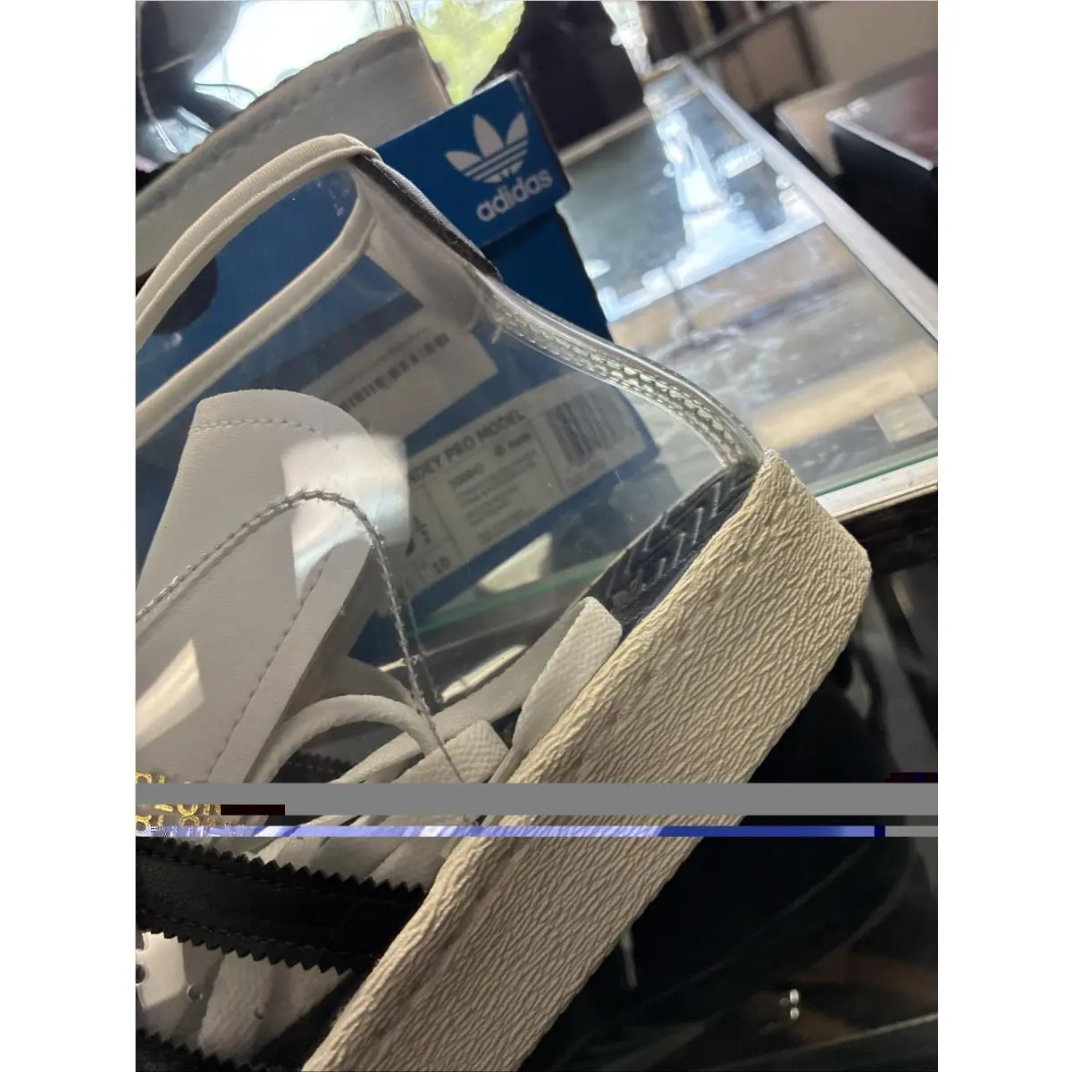 Adidas shoes - adidas Pro Model - Pro Model - IG0843 - Clear, Manufacturer: Cloud-White/Core-Black/Off-White/Transparent 11