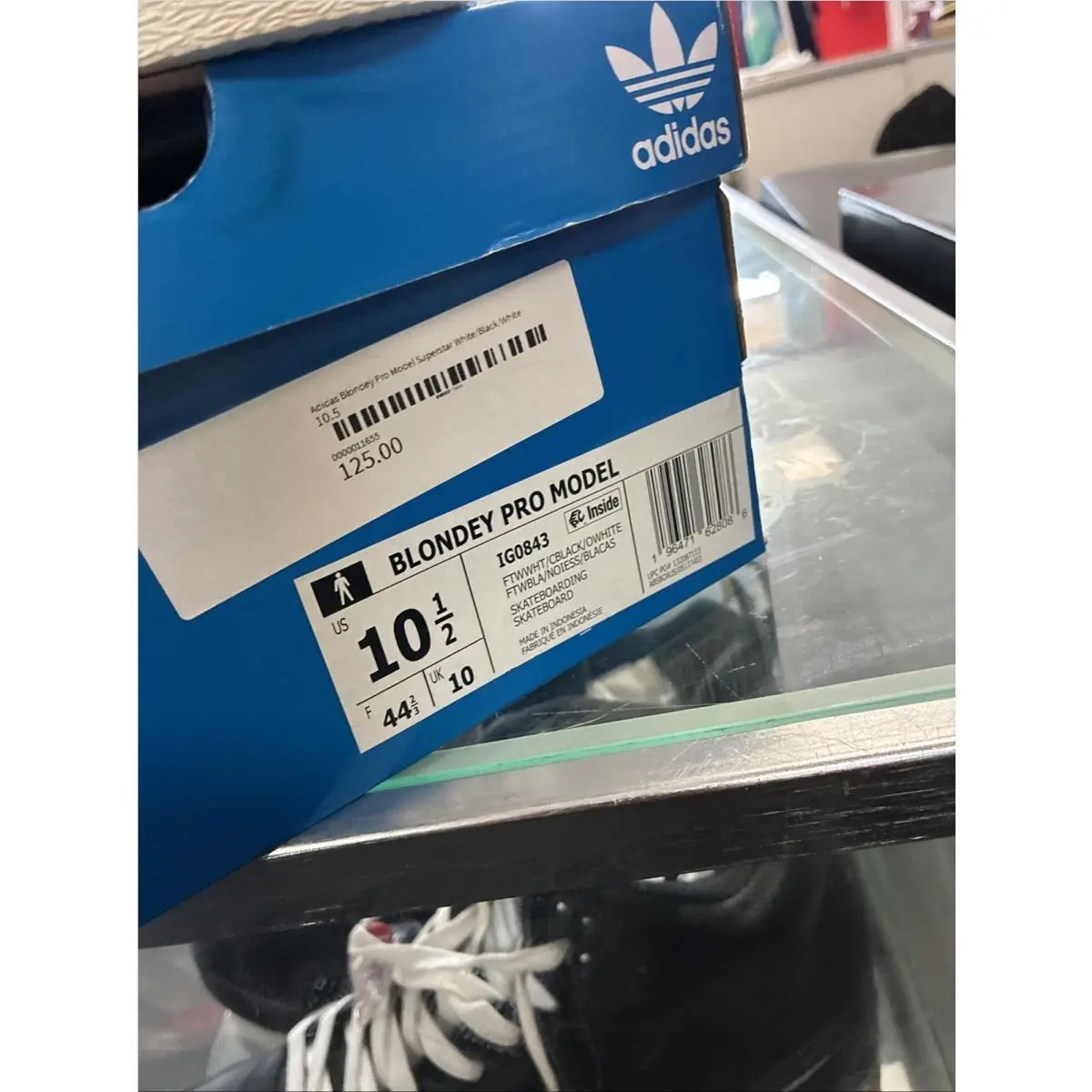 Adidas shoes - adidas Pro Model - Pro Model - IG0843 - Clear, Manufacturer: Cloud-White/Core-Black/Off-White/Transparent 12