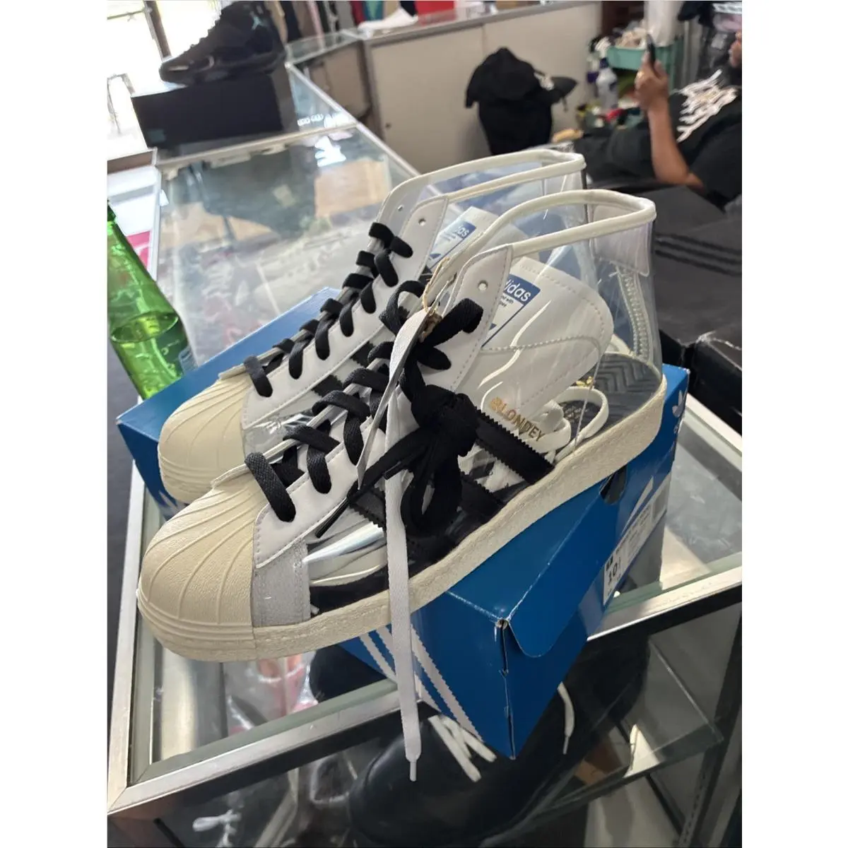 Adidas shoes - adidas Pro Model - Pro Model - IG0843 - Clear, Manufacturer: Cloud-White/Core-Black/Off-White/Transparent 13