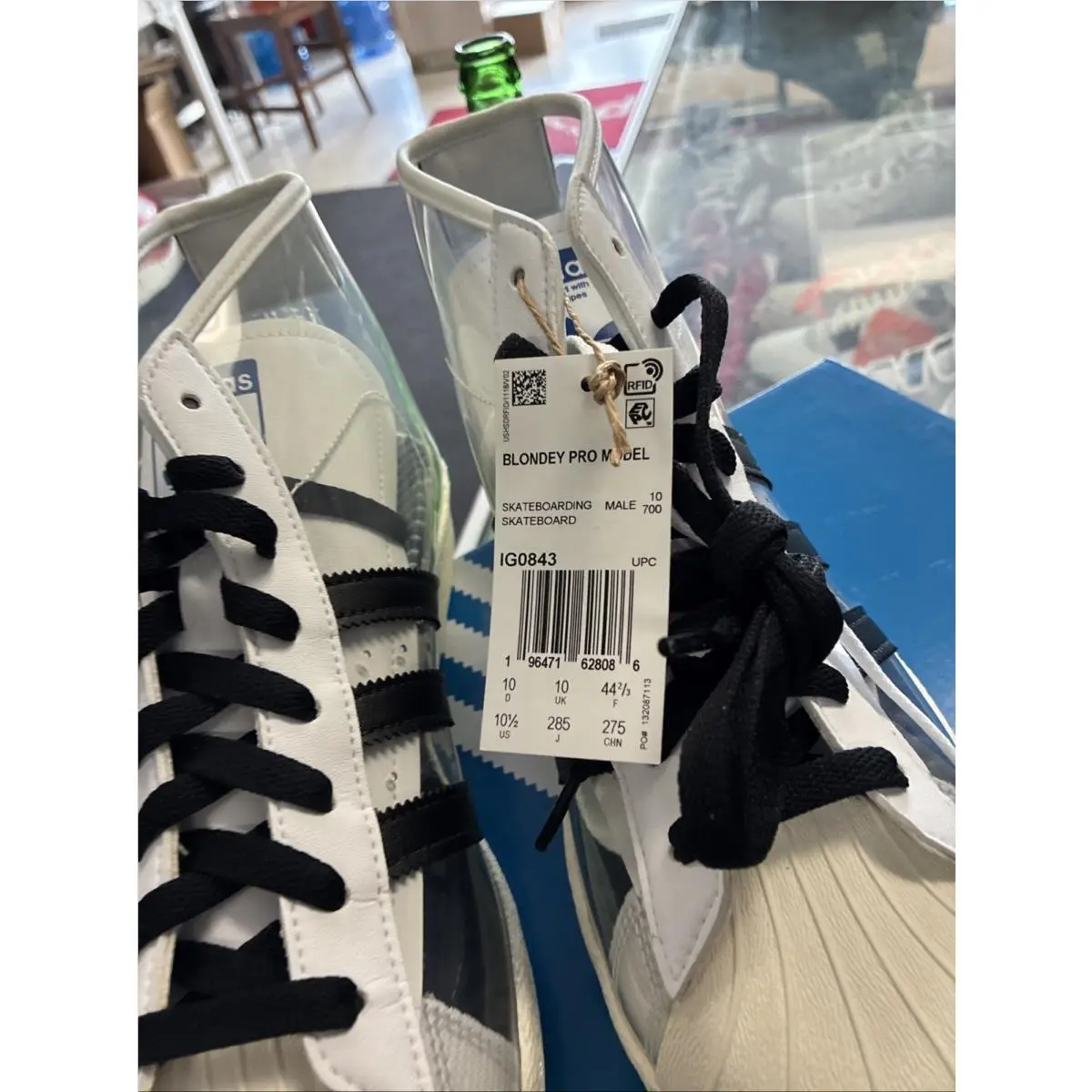 Adidas shoes - adidas Pro Model - Pro Model - IG0843 - Clear, Manufacturer: Cloud-White/Core-Black/Off-White/Transparent 2