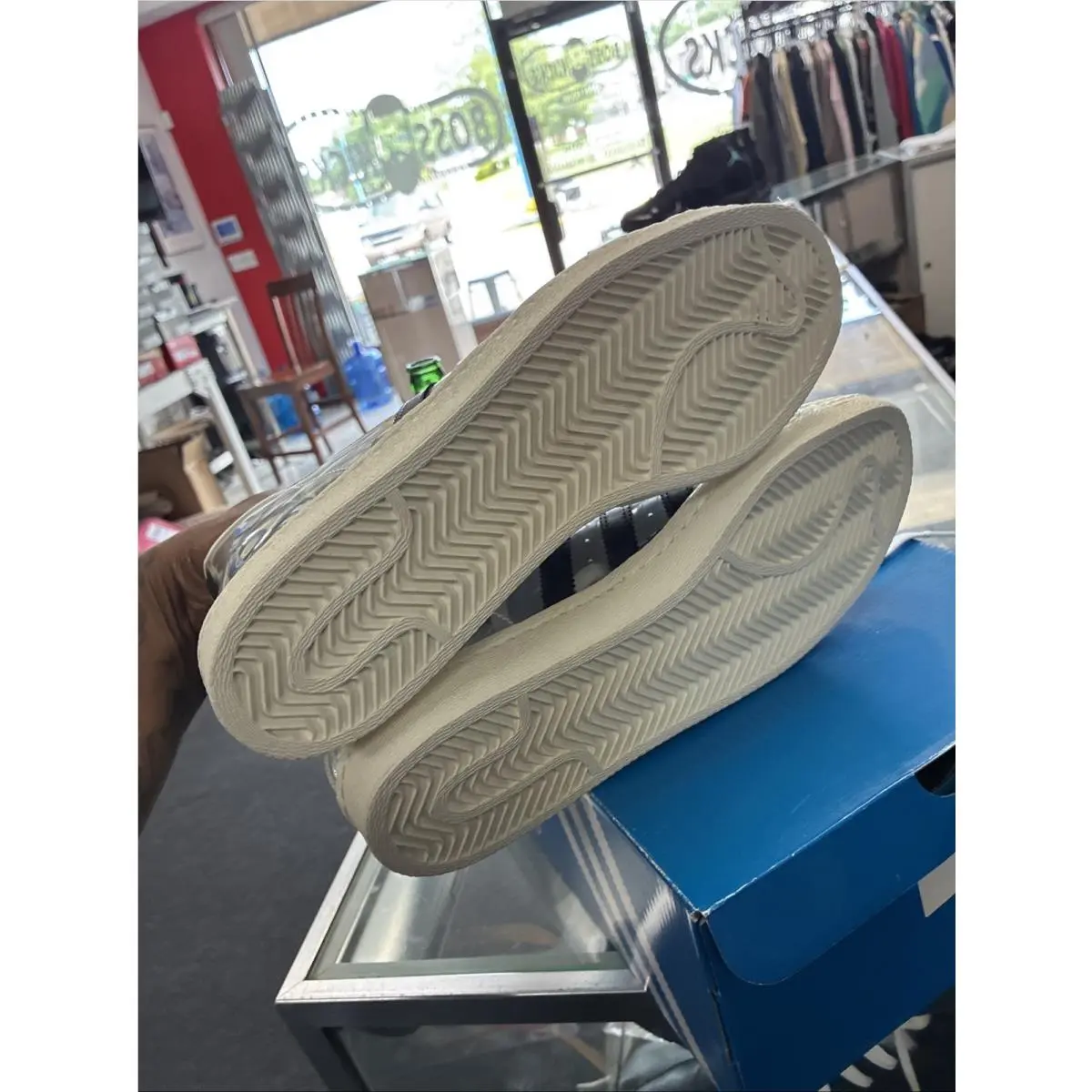 Adidas shoes - adidas Pro Model - Pro Model - IG0843 - Clear, Manufacturer: Cloud-White/Core-Black/Off-White/Transparent 7