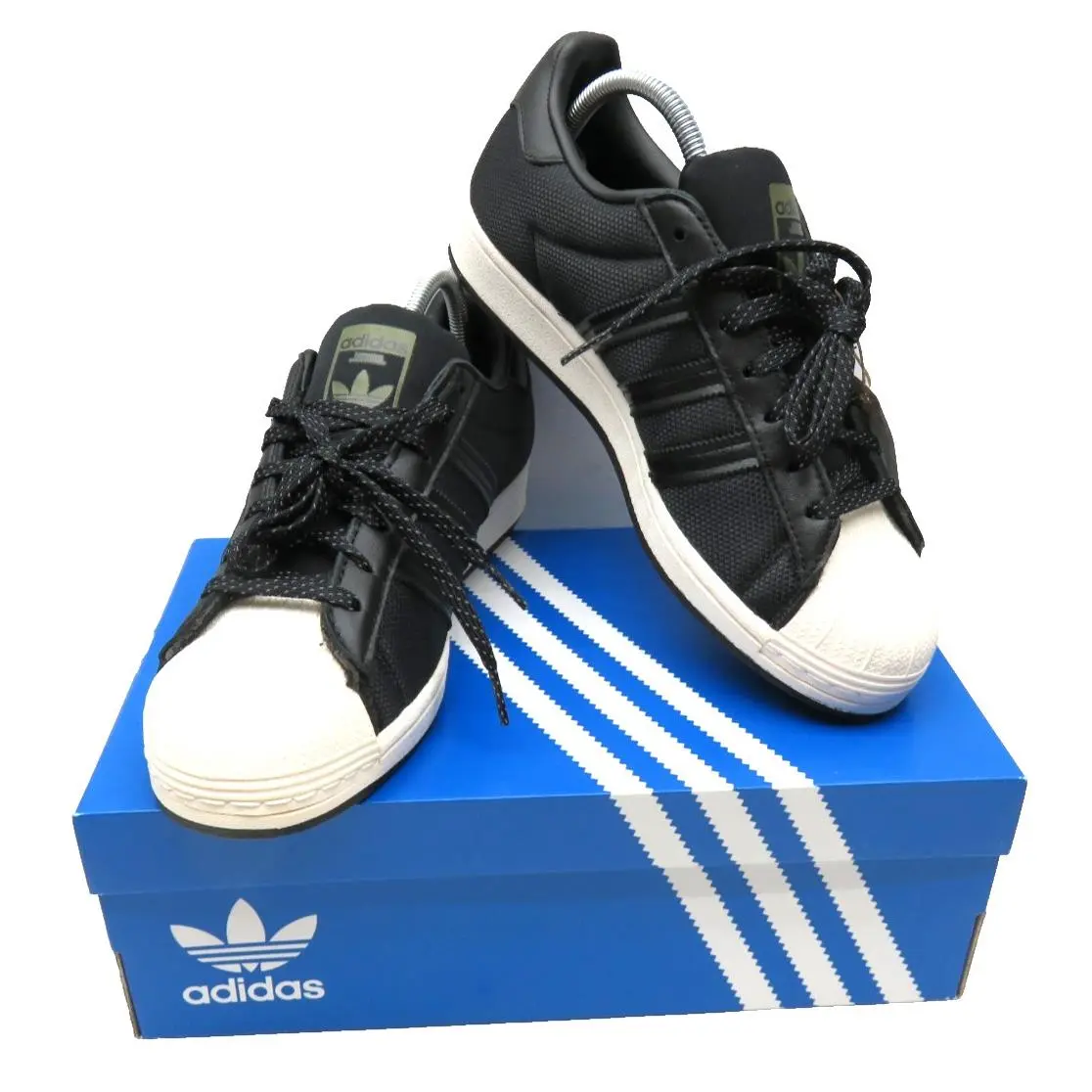 Mens  Originals Superstar Black Shoes Trainers Sneakers HQ3804 /sz 8.5 by Adidas