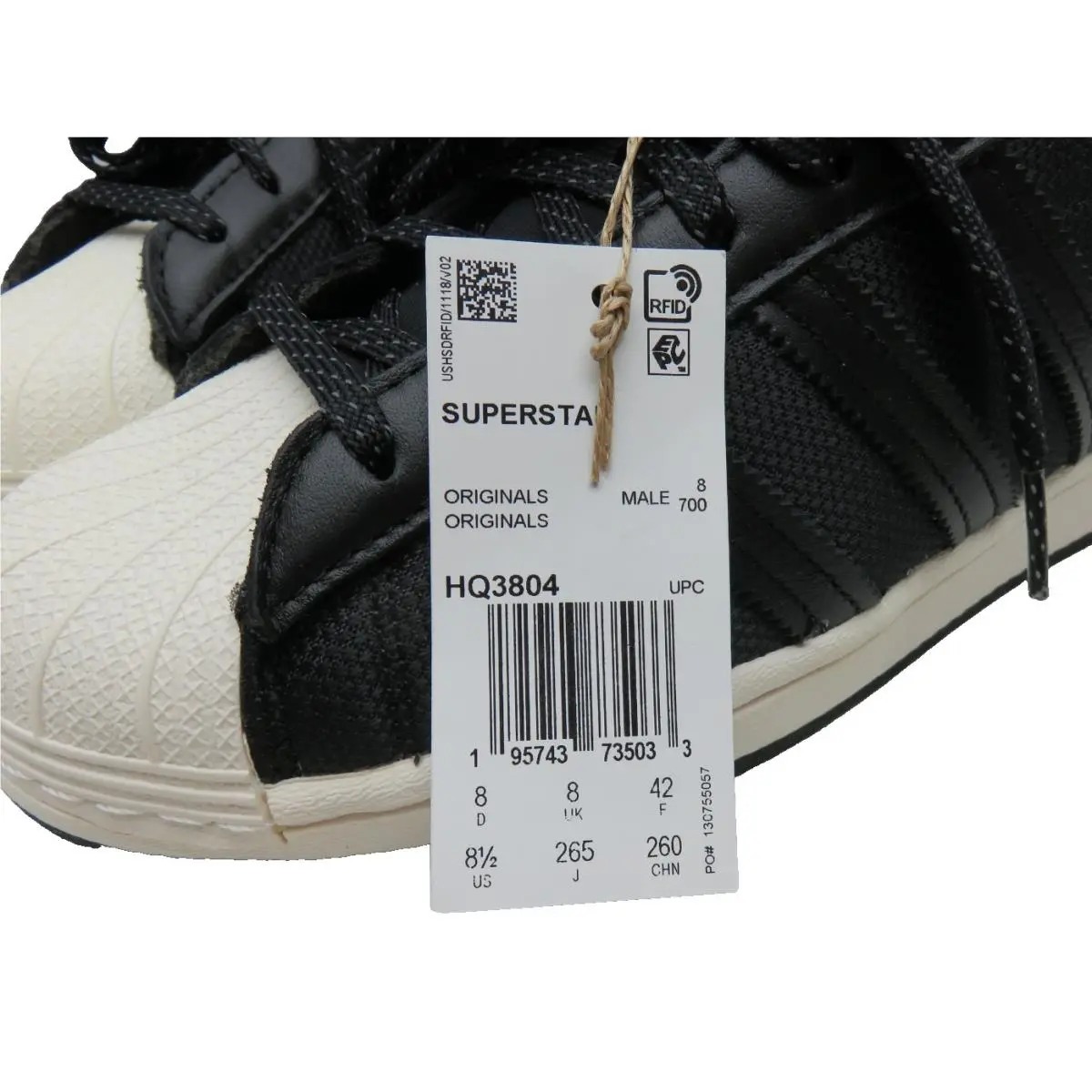 Adidas shoes - adidas Originals Superstar - Originals Superstar - HQ3804 - Black 6