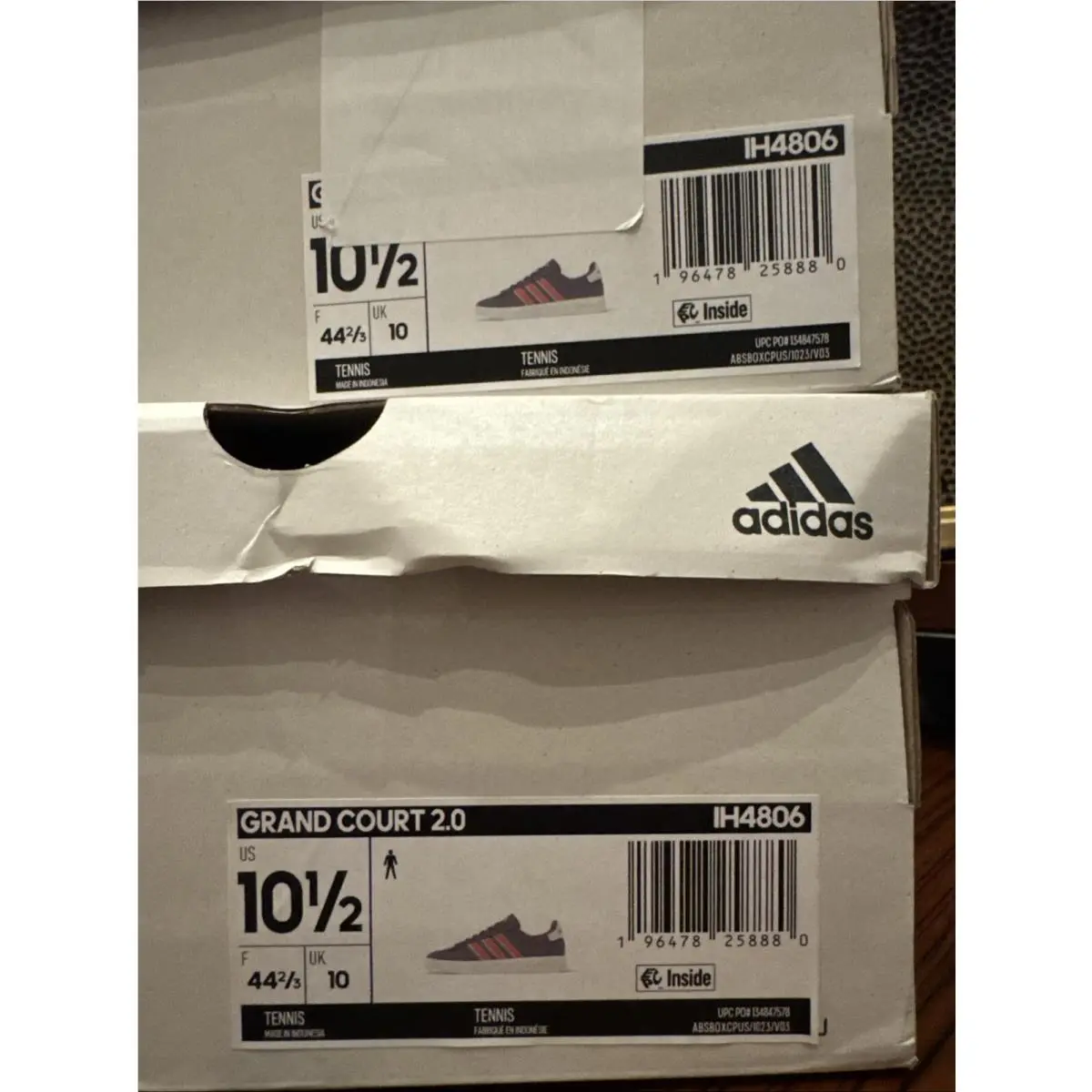 Adidas shoes - adidas Grand Court - Grand Court - IH4806 - Preloved Ink/Preloved Scarlet/White 10