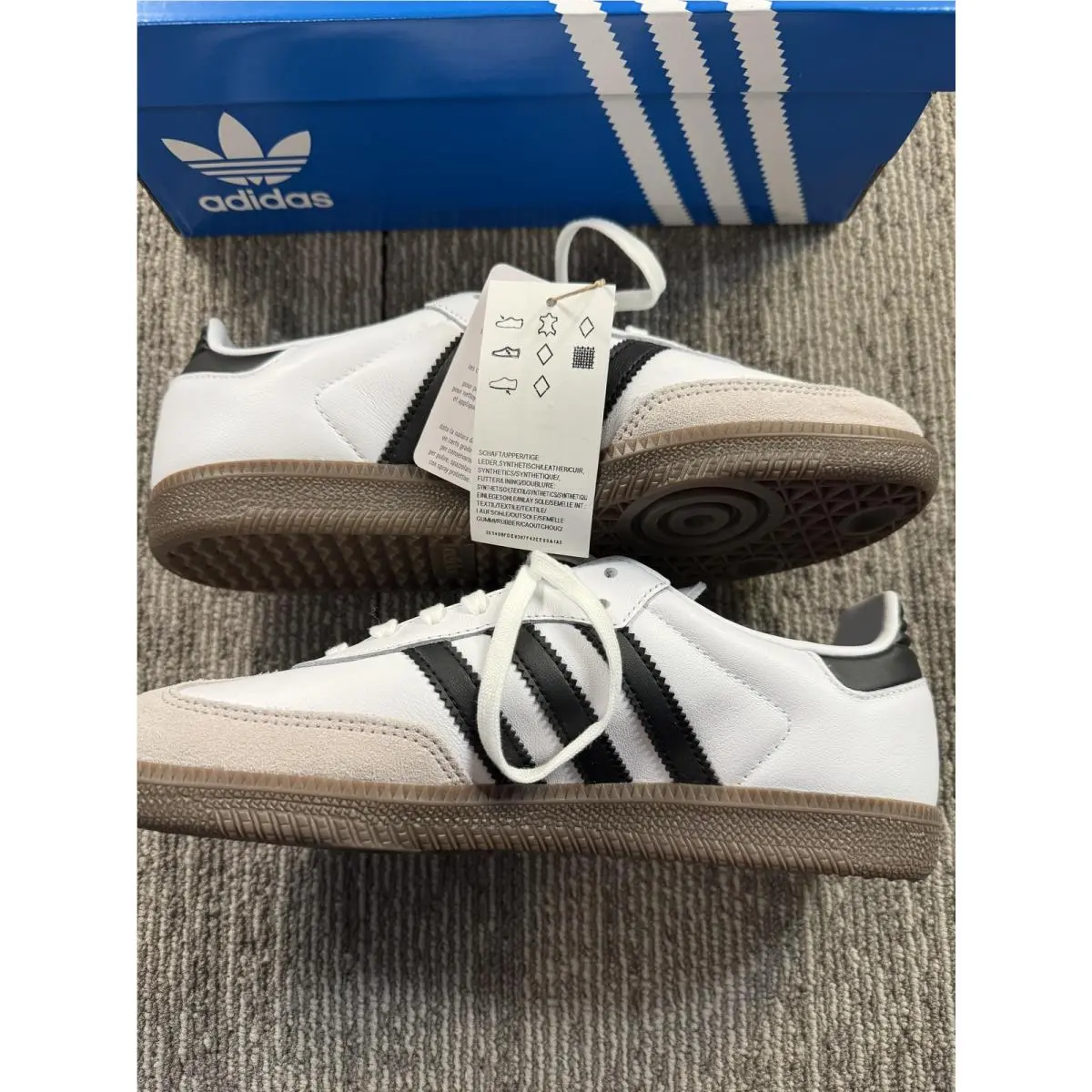 Adidas shoes - adidas Samba - Samba - White 4