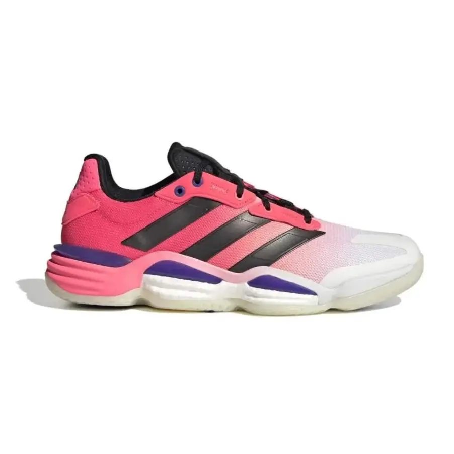 Mens Size 14 Adidas Stabil 16 Indoor Sport Shoes Pink/white Shoes Sneaker KJ9678 - White/Pink