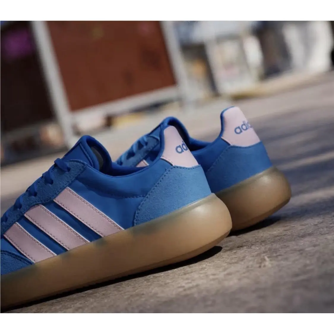 Adidas shoes - Adidas Barreda - Barreda - IH1442 - Clear Pink / Lucid Blue / Gum 2
