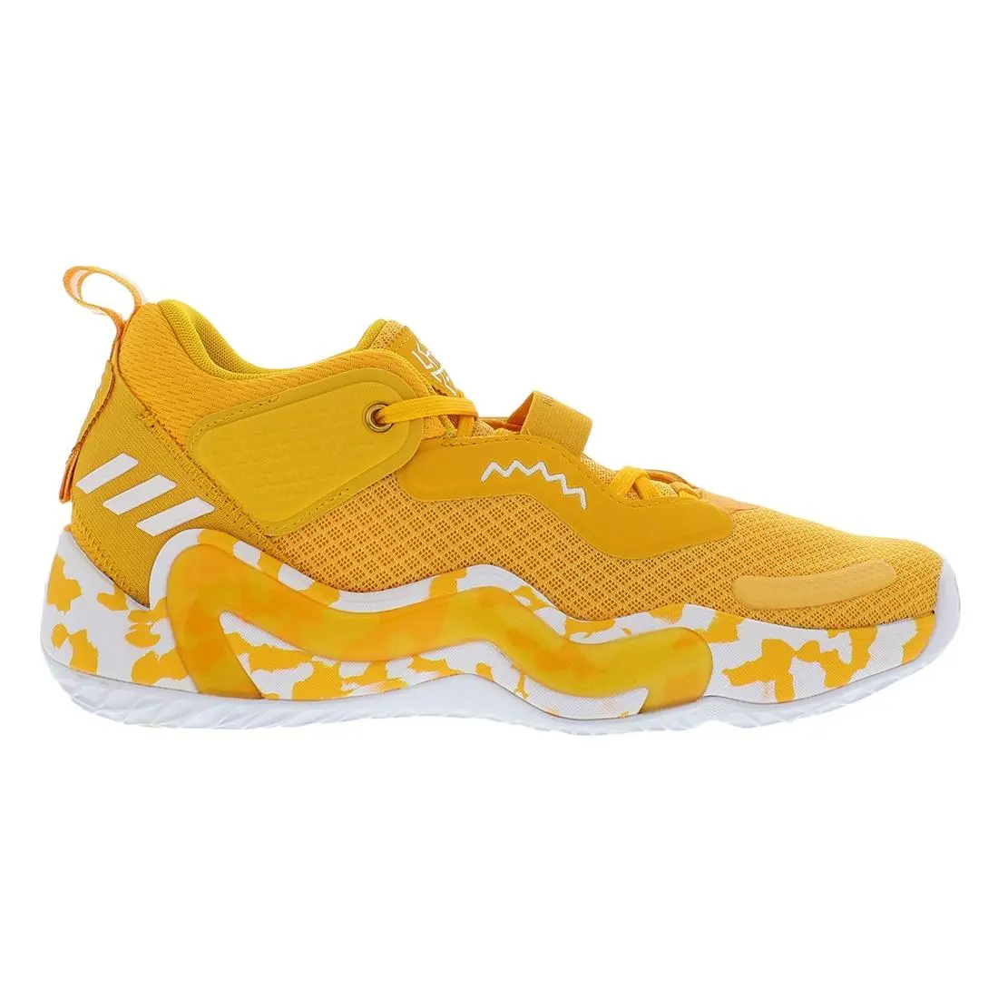 Sm D.o.n. Issue 3 Unisex Shoes Size 7 Color: Yellow/white by Adidas