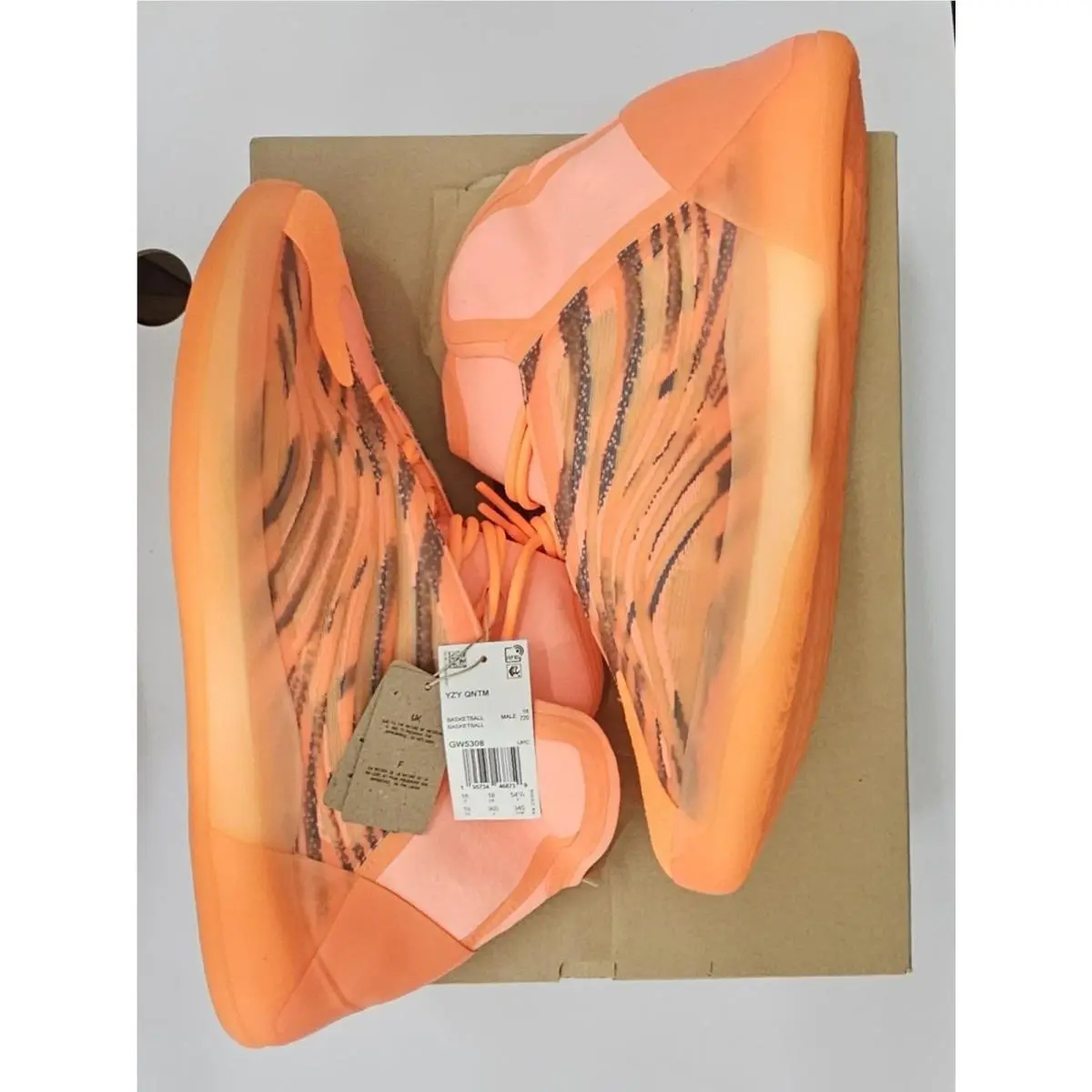 Adidas shoes - adidas Yeezy QNTM - Yeezy QNTM - GW5308 - Orange 3