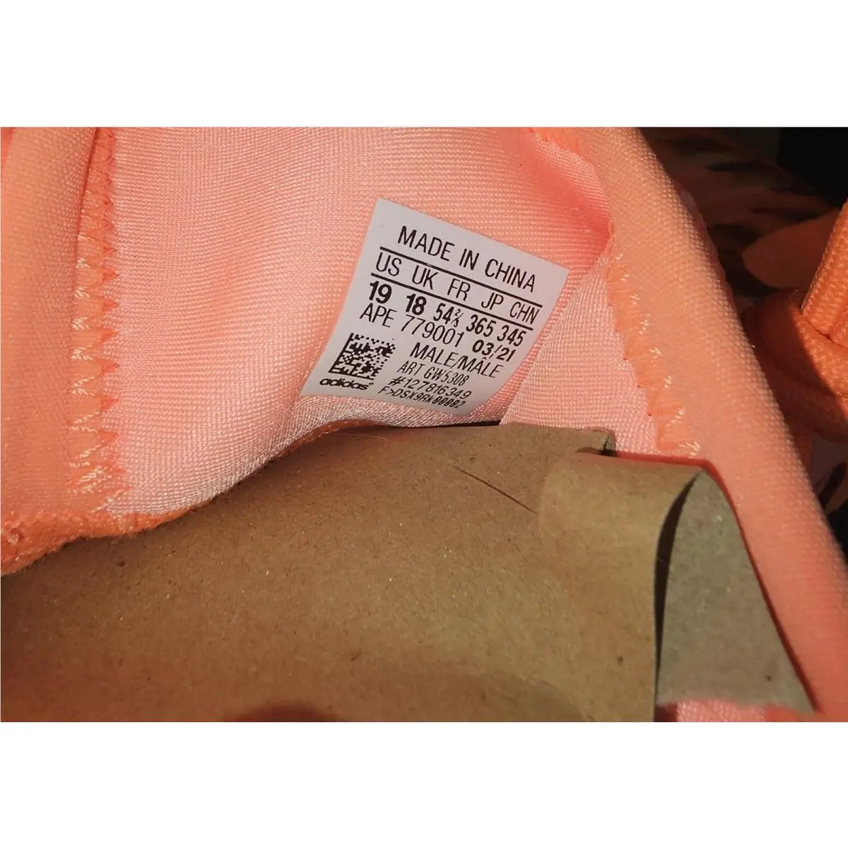 Adidas shoes - adidas Yeezy QNTM - Yeezy QNTM - GW5308 - Orange 5