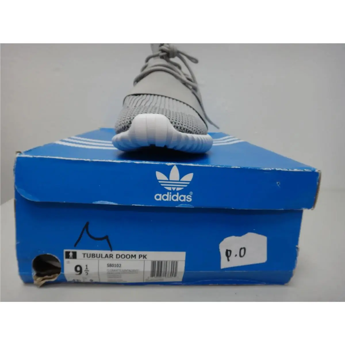 Adidas shoes - Tubular Doom PK - Tubular Doom - S80102 - Clear Granite (Light Grey) 0