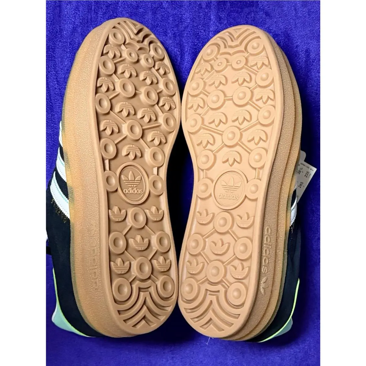 Adidas shoes - Adidas Gazelle Bold - Gazelle Bold - NQZ20 - Core Black / Cloud White / Gum 6