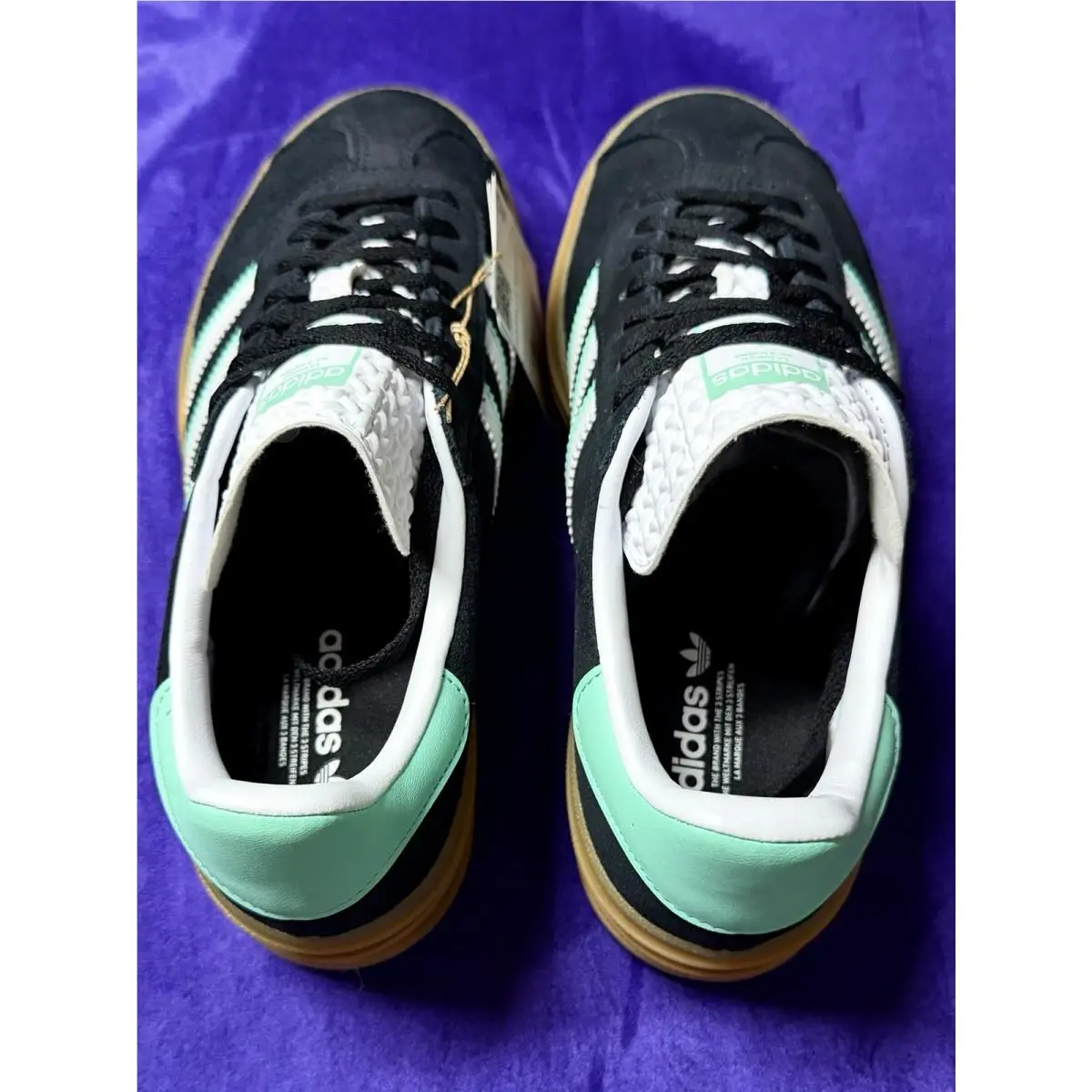 Adidas shoes - Adidas Gazelle Bold - Gazelle Bold - NQZ20 - Core Black / Cloud White / Gum 7