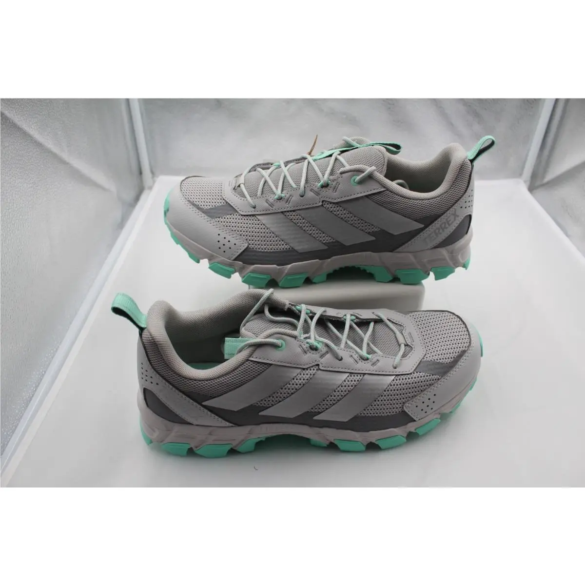 Terrex Rockadia W Gray Mint Green Size 11 by Adidas