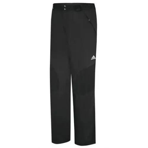 Adidas Climaproof Storm 2 Layer Black Waterproof Golf Pants 34 Ins Mens XL