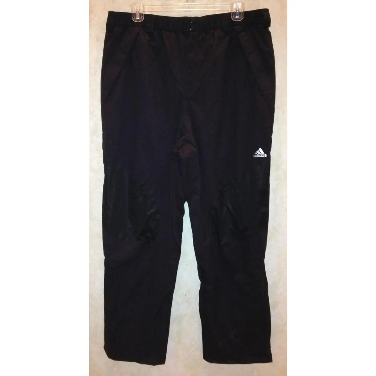 Adidas clothing - ADIDAS ClimaProof Storm 2 Layer Waterproof Golf Pants - O33609 - Black (UPC: 885590744066) 0
