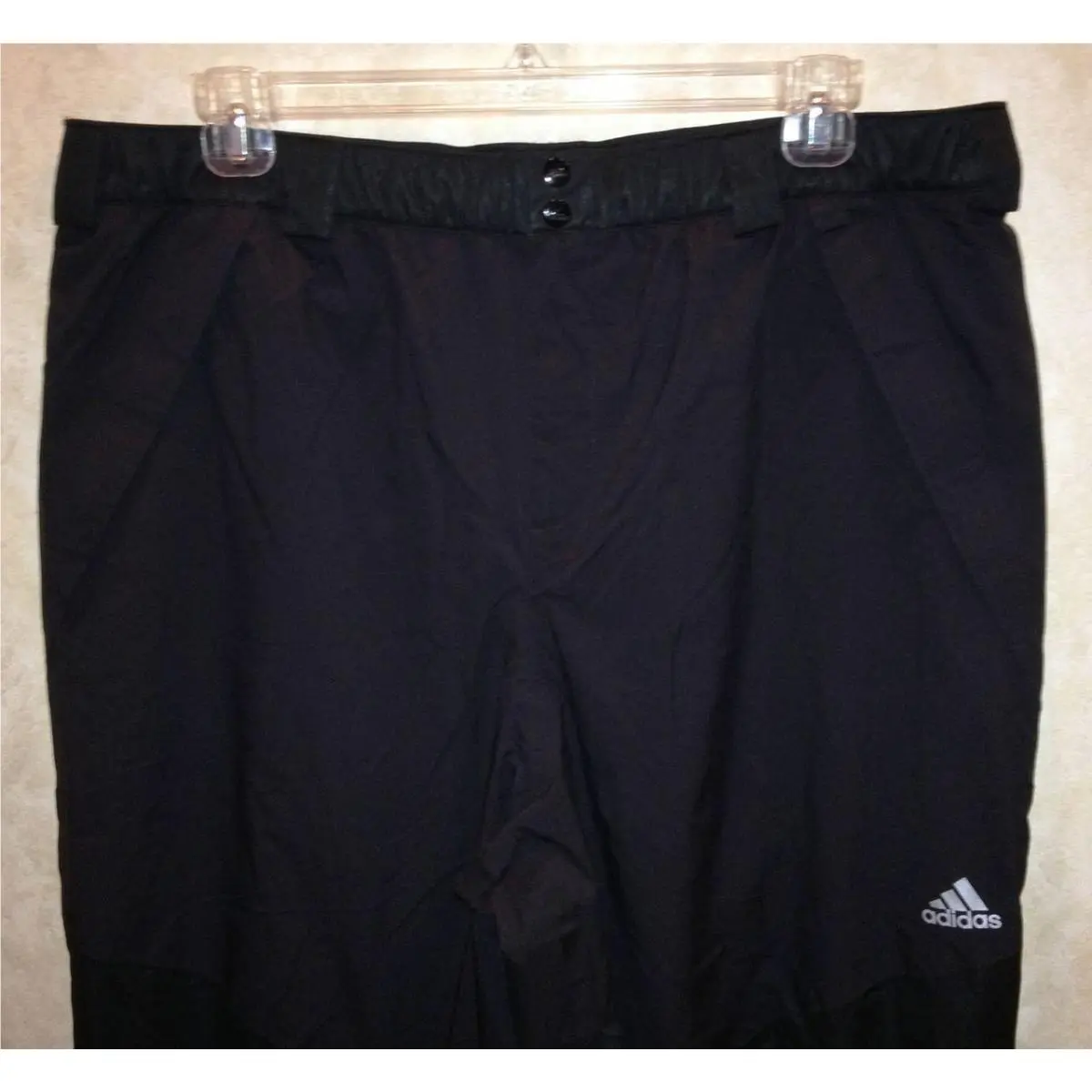 Adidas clothing - ADIDAS ClimaProof Storm 2 Layer Waterproof Golf Pants - O33609 - Black (UPC: 885590744066) 2