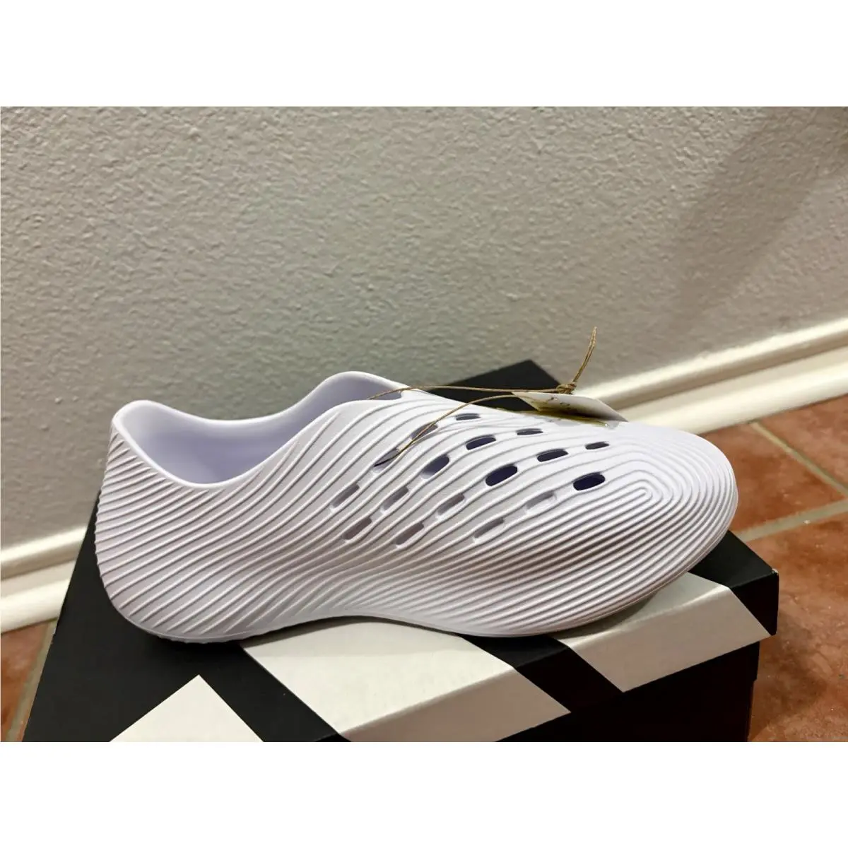 Adidas shoes - adidas Lace - Lace - KJ5138 - White, Gold, Black 4