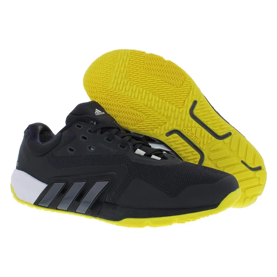 Dropset Trainer Mens Shoes Size 5.5 Color: Carbon/core Black/beam Yellow by Adidas