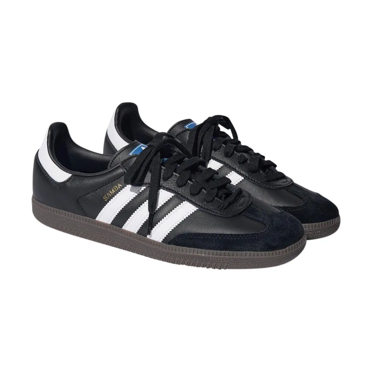Mens Adidas Samba OG B75807 Black/white/gum Sneaker Athletic New-size 5.5