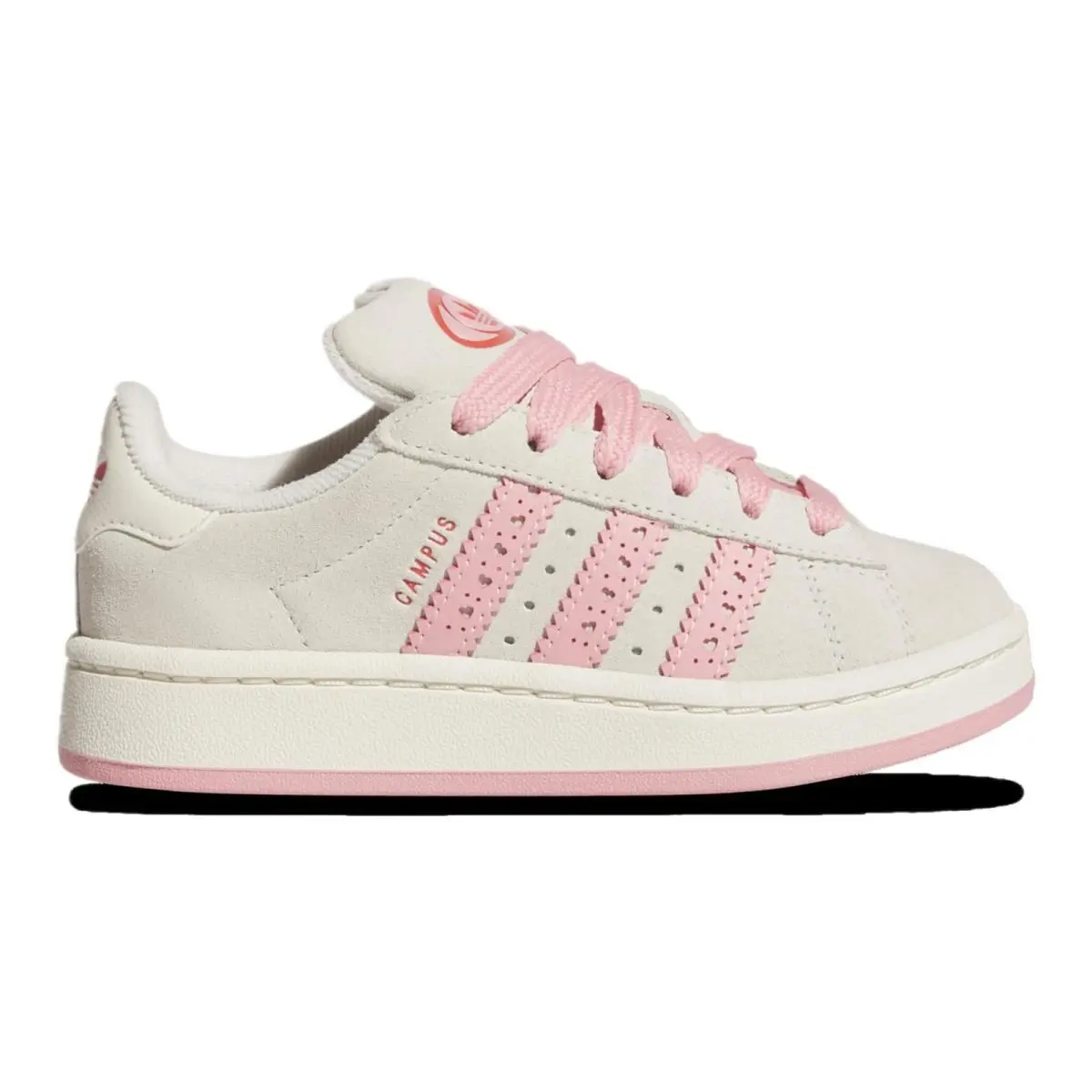 Orininals Campus 00s - Girls` Preschool JS3524 Cream White/semi Pink by Adidas