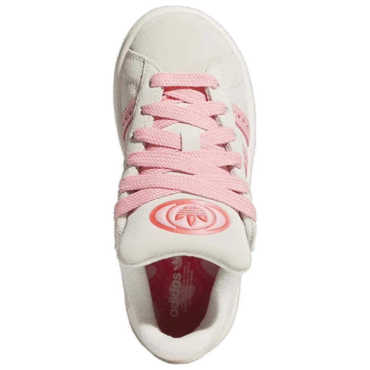 Adidas shoes - Cream White/Semi Pink Spark/Bright Red (UPC: 197613332328) 2