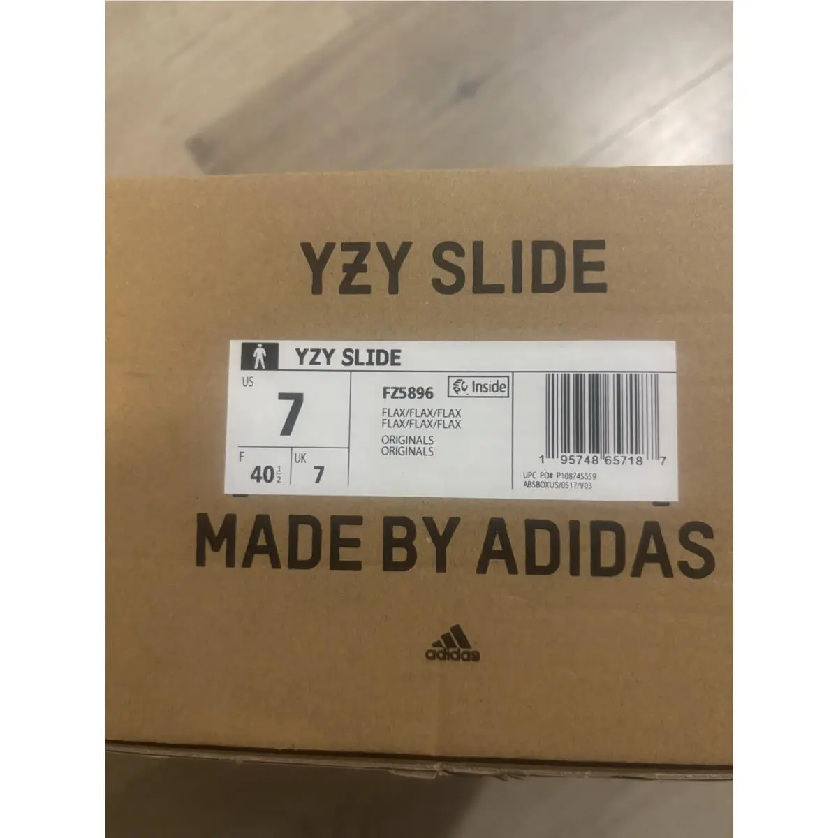 Adidas shoes - adidas Yeezy Slide - Yeezy Slide - Flax 3