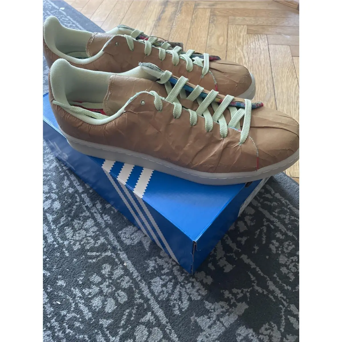Adidas shoes - adidas Campus 80s - Campus - CREAM WHITE / GREEN 4