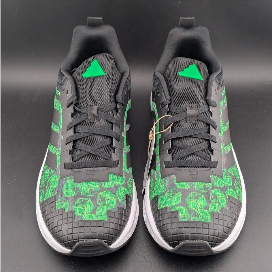 Adidas shoes - adidas FortaRun - FortaRun - JR1932 - Black / Green (UPC: 197617437371) 8