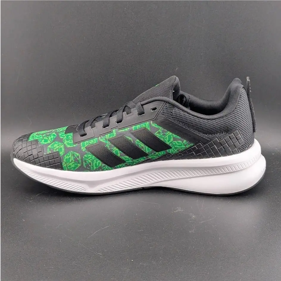 Adidas shoes - adidas FortaRun - FortaRun - JR1932 - Black / Green (UPC: 197617437371) 4
