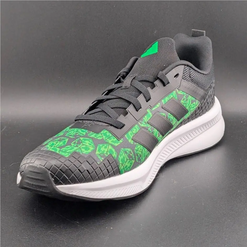 Adidas shoes - adidas FortaRun - FortaRun - JR1932 - Black / Green (UPC: 197617437371) 5