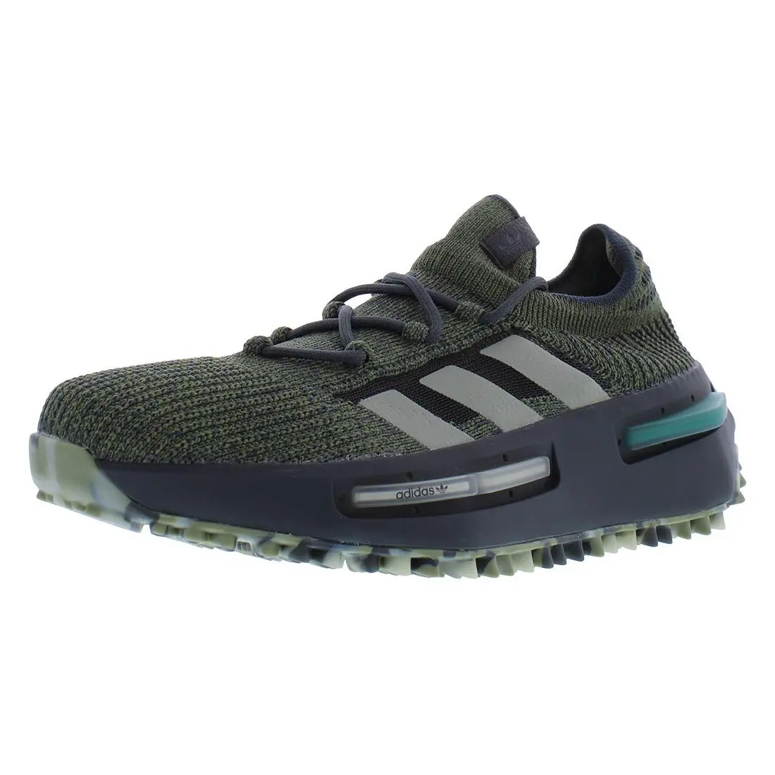 Adidas shoes - Focus Olive/Silver Pebble/Carbon, Main: Green (UPC: 196464474331) 0