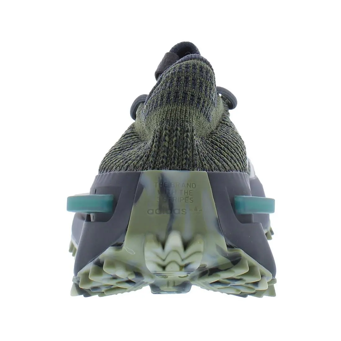 Adidas shoes - Focus Olive/Silver Pebble/Carbon, Main: Green (UPC: 196464474331) 2