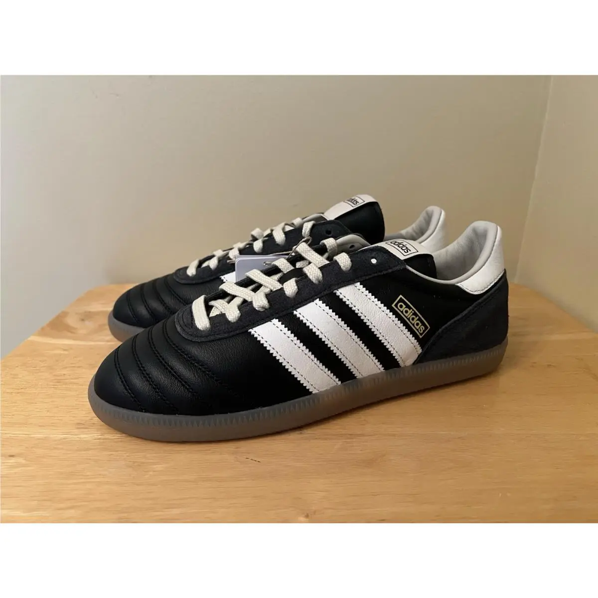 x Sneakersnstuff Samba JP Shoes US 9 Black Football Pack Sns IE6242 by Adidas